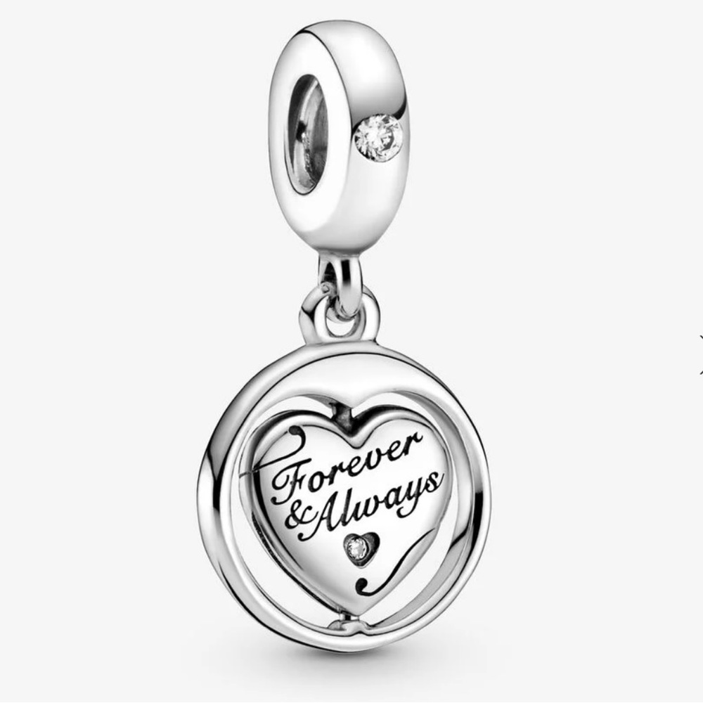 PANDORA | “Forever & Always Soulmate” Dangle Charm